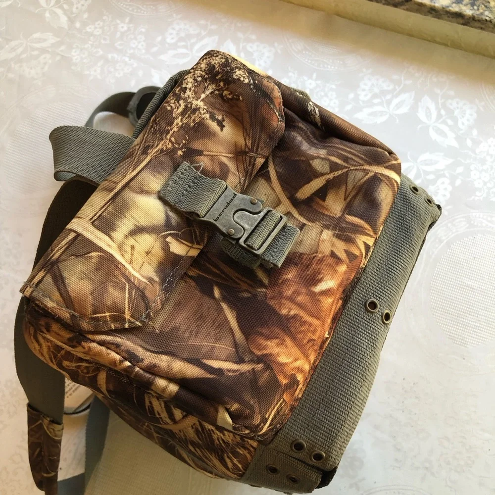 Banded Hammer Floating Blind Olive Green/Tan Camo Duffle Bag Straps NWT Hunting